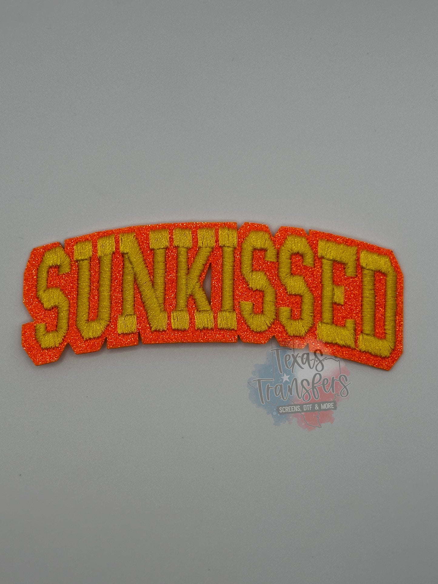 Sunkissed Neon 5" Iron-On PATCH - Texas Transfers and Designs