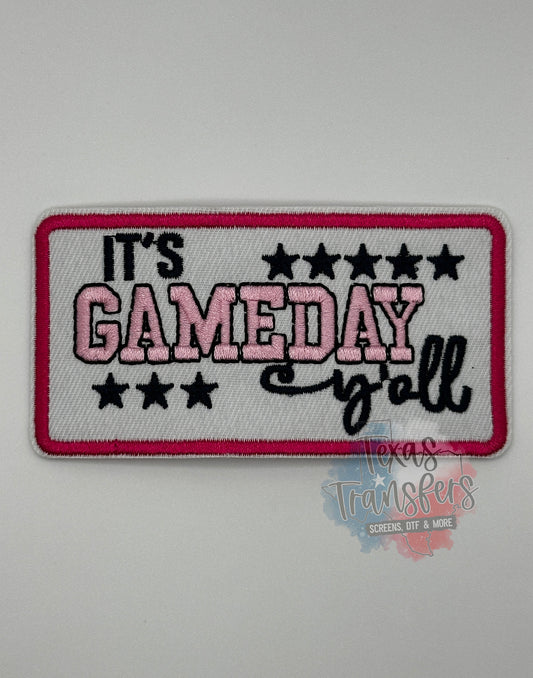 It’s Game Day Y’all Iron-On PATCH - Texas Transfers and Designs