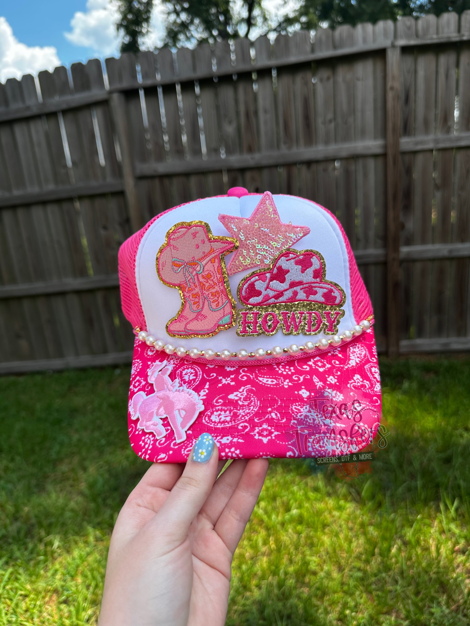 Hat Chains (Multiple Options) - Texas Transfers and Designs