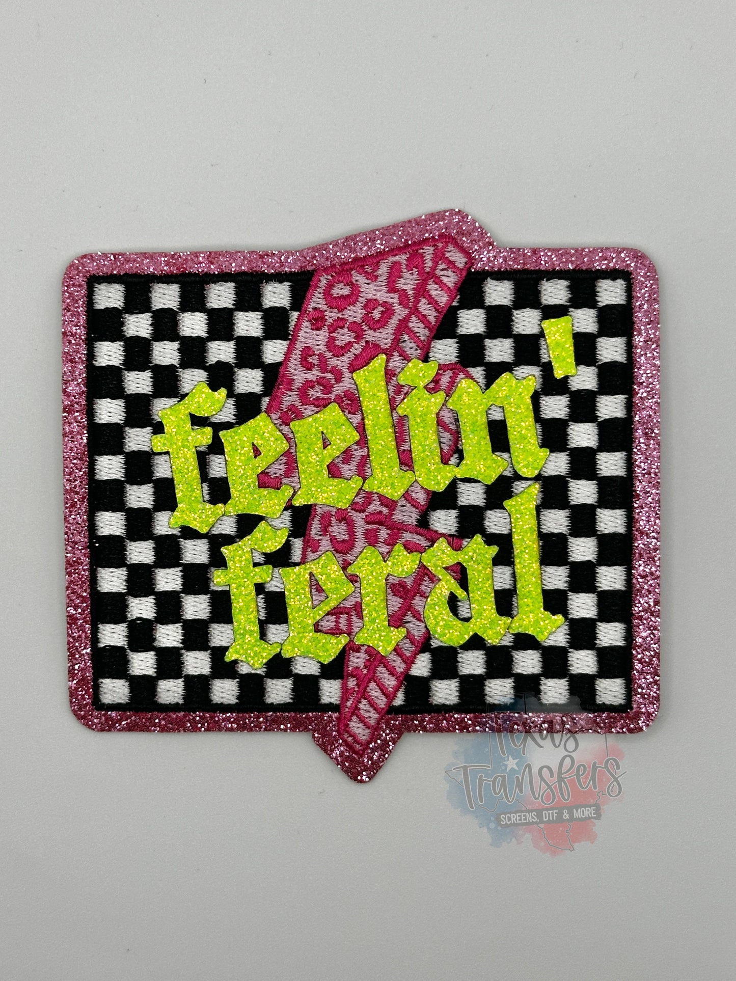 Feelin Feral *EXCLUSIVE* Iron-On PATCH - Texas Transfers and Designs