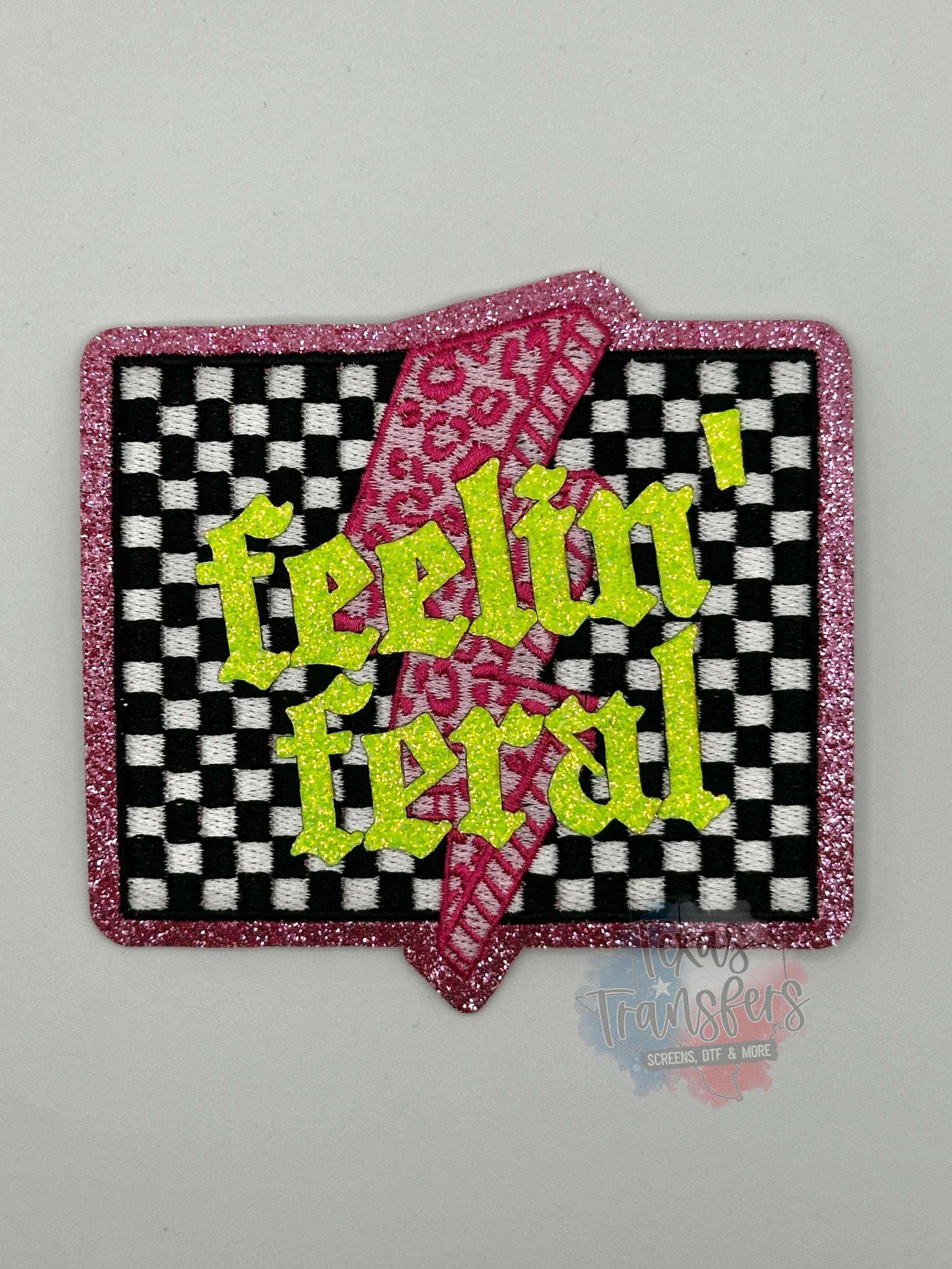 Feelin Feral *EXCLUSIVE* Iron-On PATCH - Texas Transfers and Designs