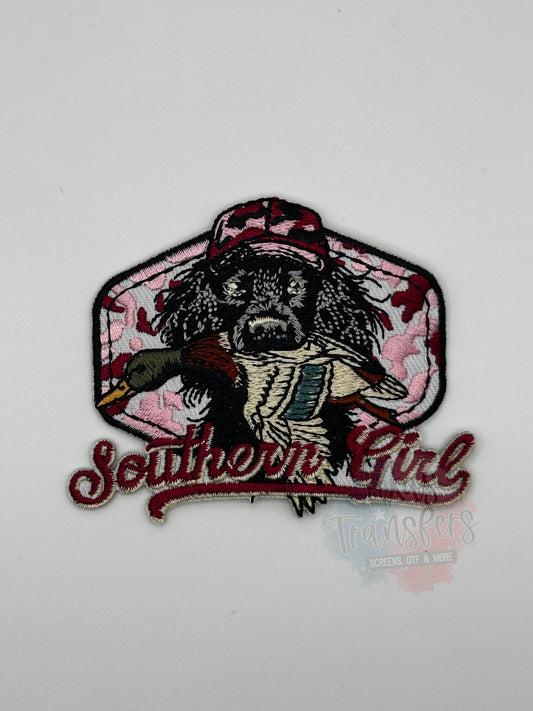 Southern Girl Iron-On Patch - Texas Transfers and Designs