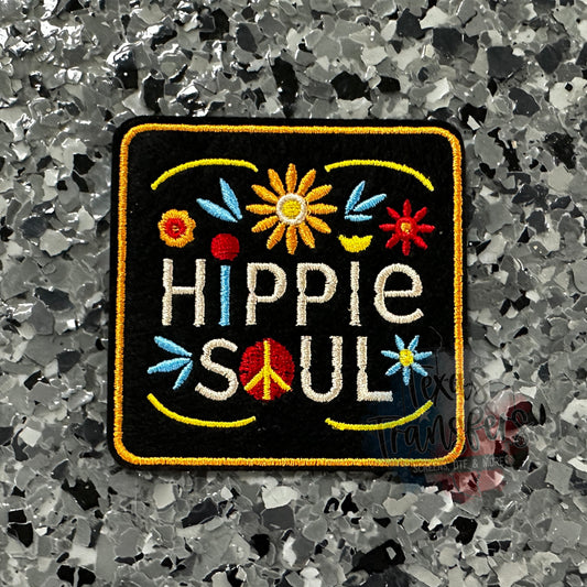 Hippie Soul Iron-On Patch - Texas Transfers and Designs