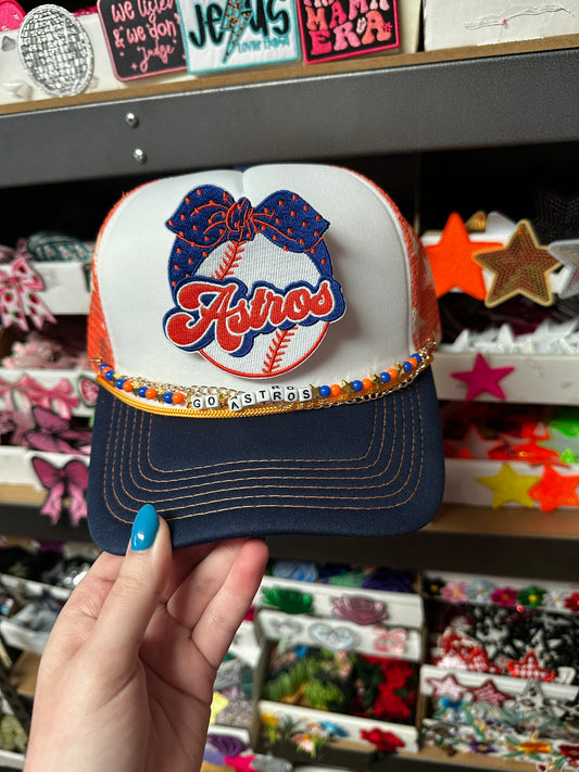 Astros Hat Chains