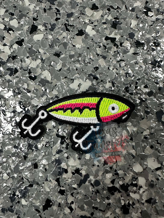 Neon Lure Iron-On Patch
