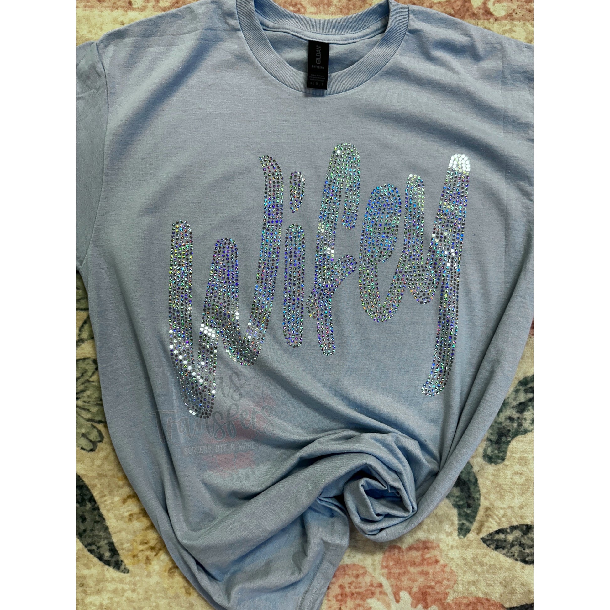Wifey Spangle Transfer - Texas Transfers and Designs