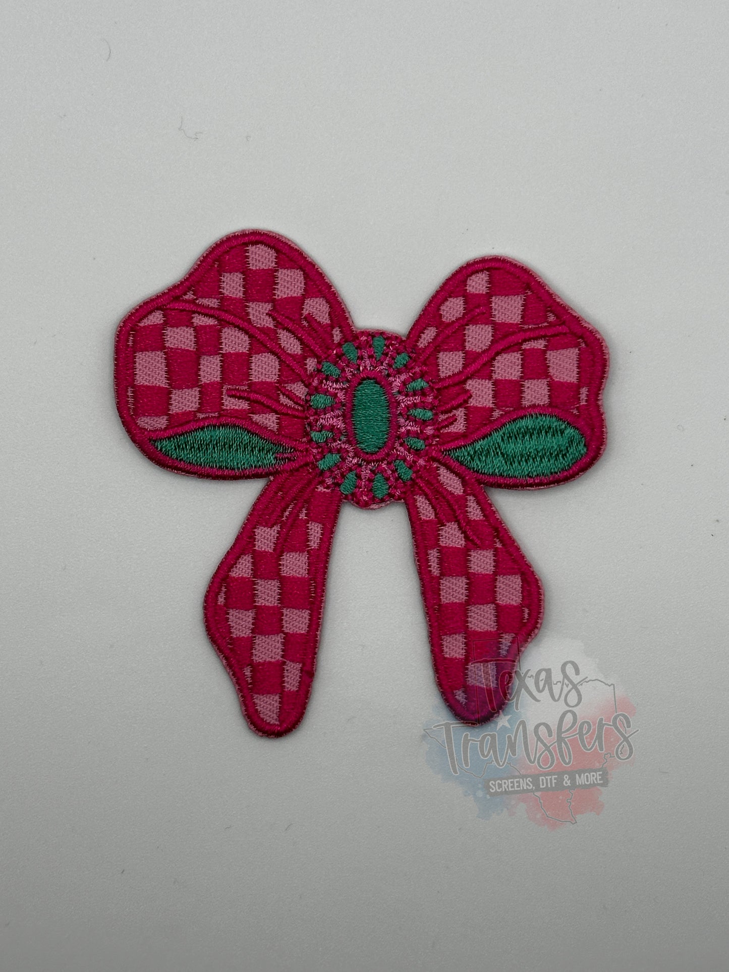 Squash Blossom Bow Iron-On Patch - Texas Transfers and Designs
