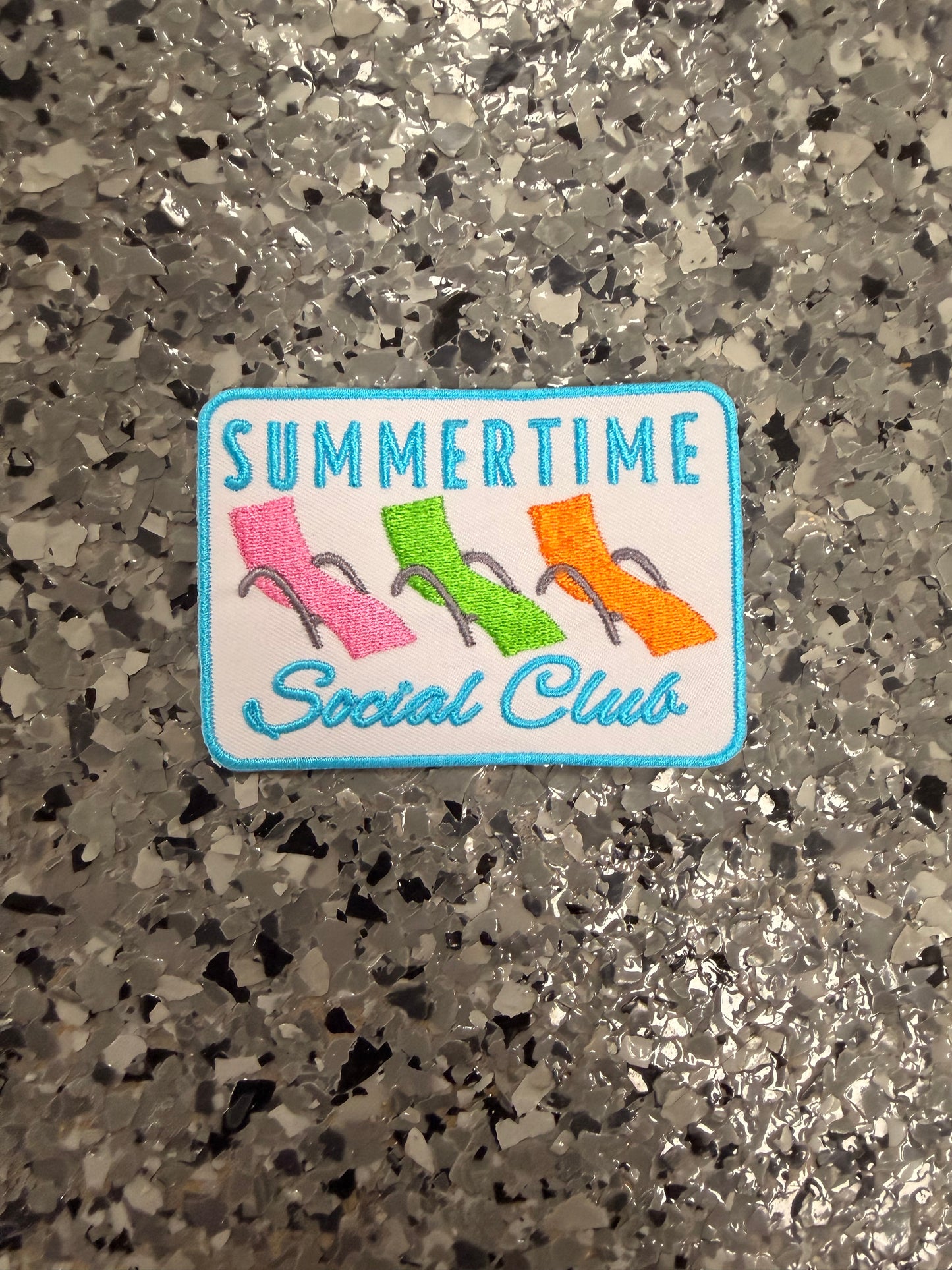 Summertime Social Club Iron-On Patch