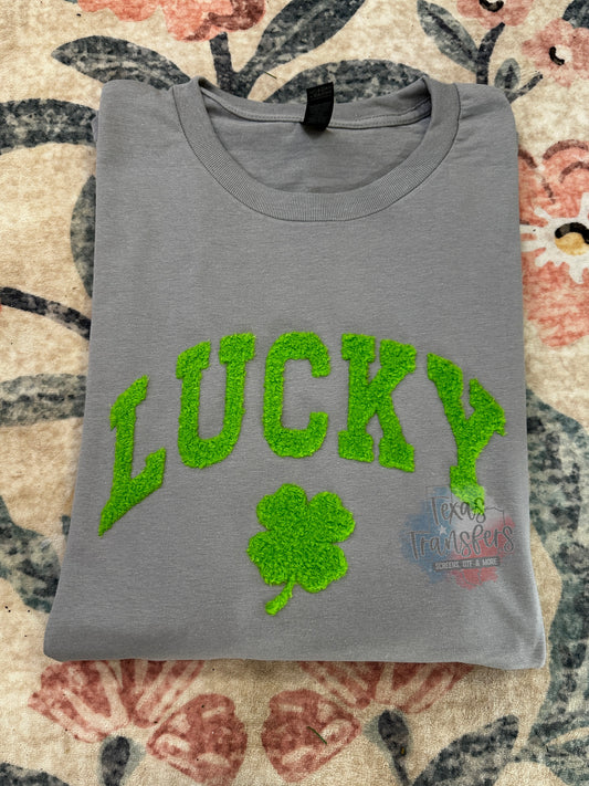 Lucky Fluffy Fuzzy XL Iron-On Patch