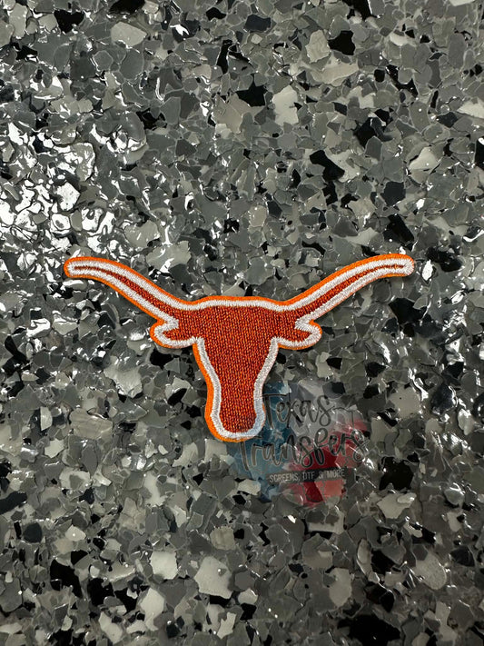 Long Horns Iron-On Patch (Multiple Options)