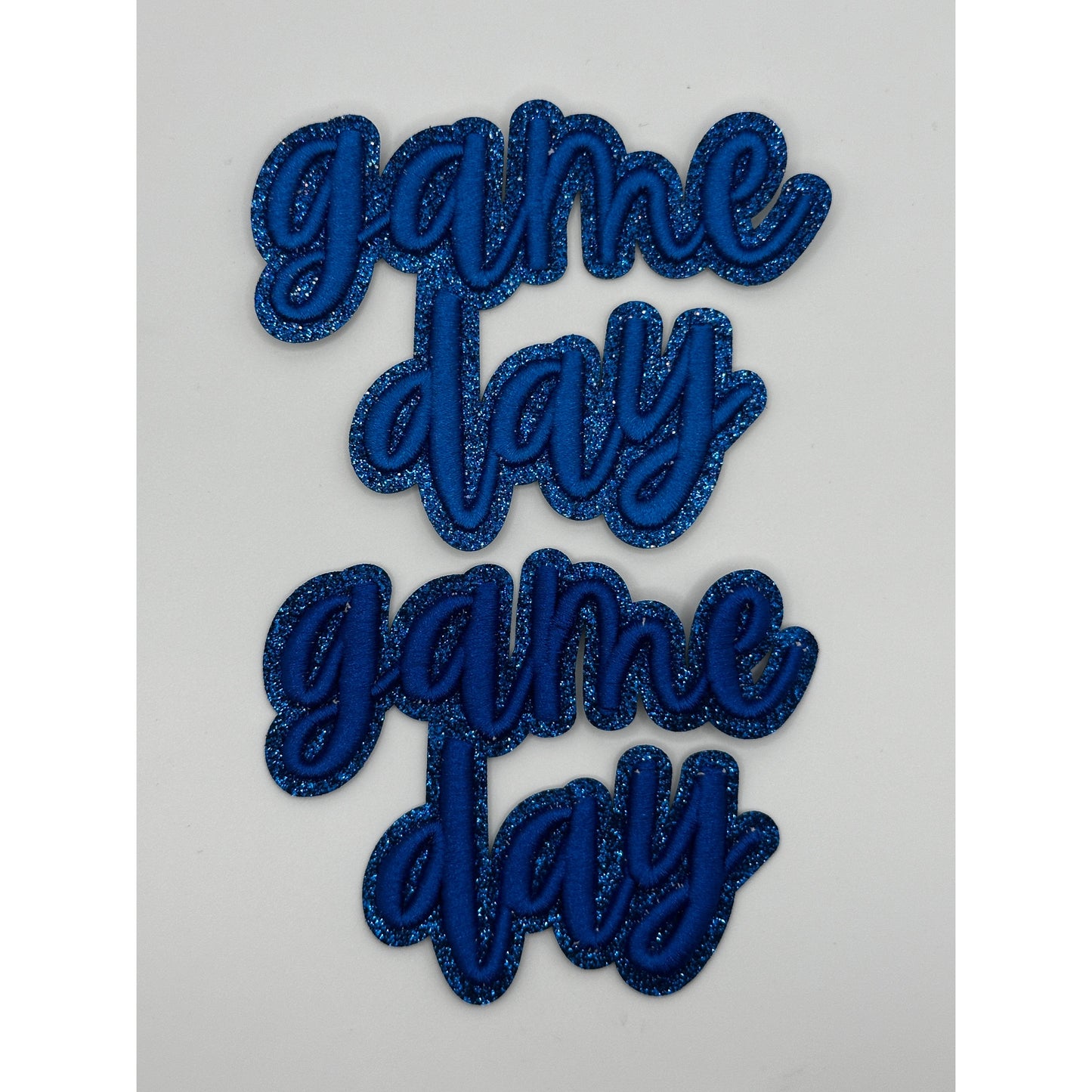 Game Day (Royal) Iron-On PATCH