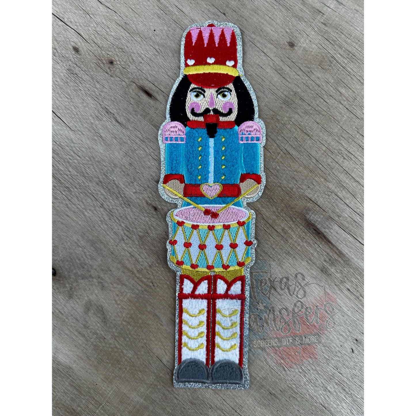 Nutcracker Chenille XL Iron-On Patch (Multiple Options) - Texas Transfers and Designs