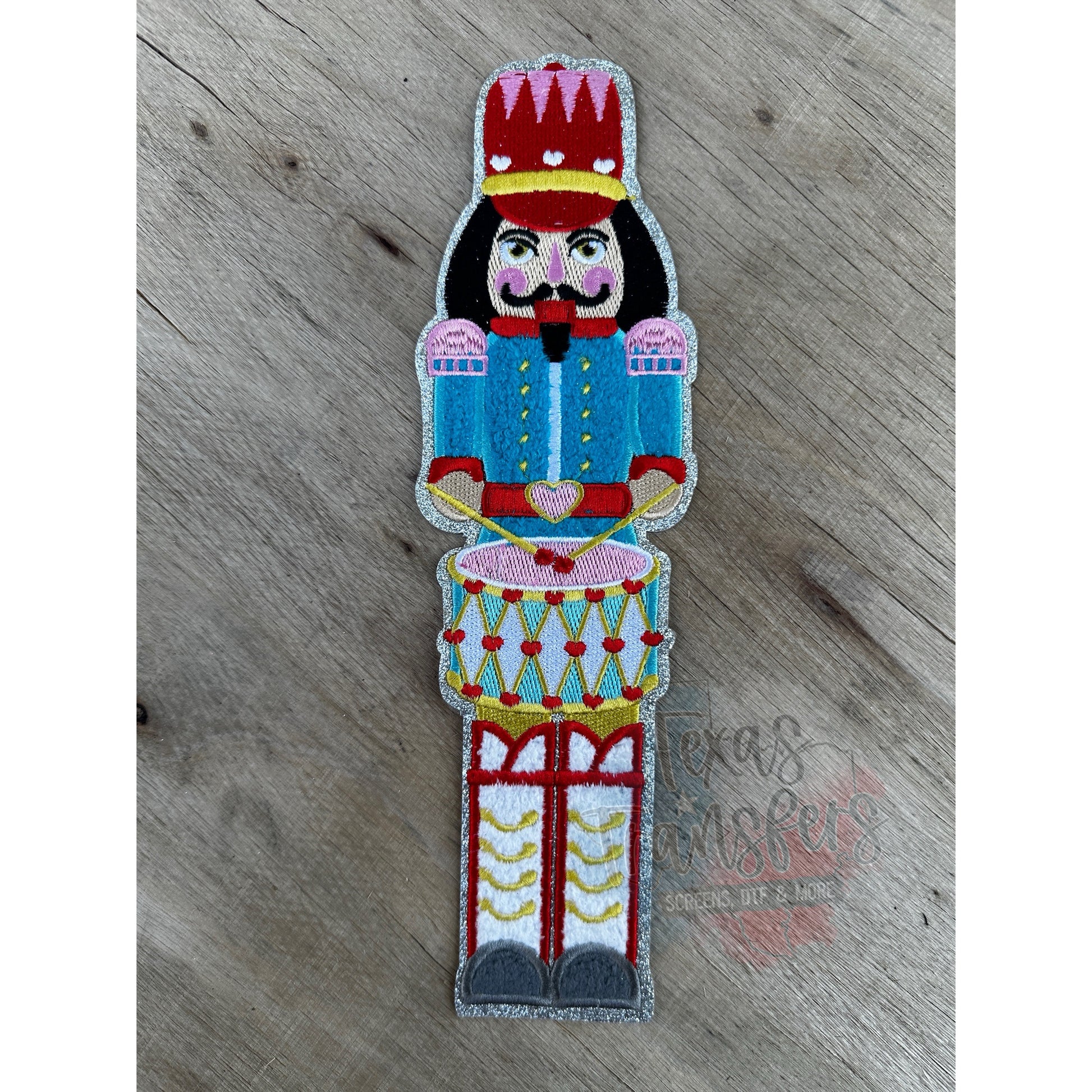 Nutcracker Chenille XL Iron-On Patch (Multiple Options) - Texas Transfers and Designs