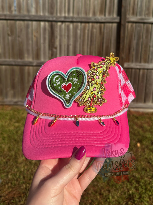 Christmas Hat Chains (Multiple Options) - Texas Transfers and Designs