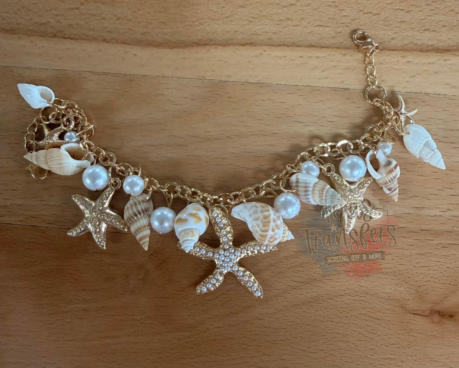Ocean Treasure Dangle Hat Chain - Texas Transfers and Designs