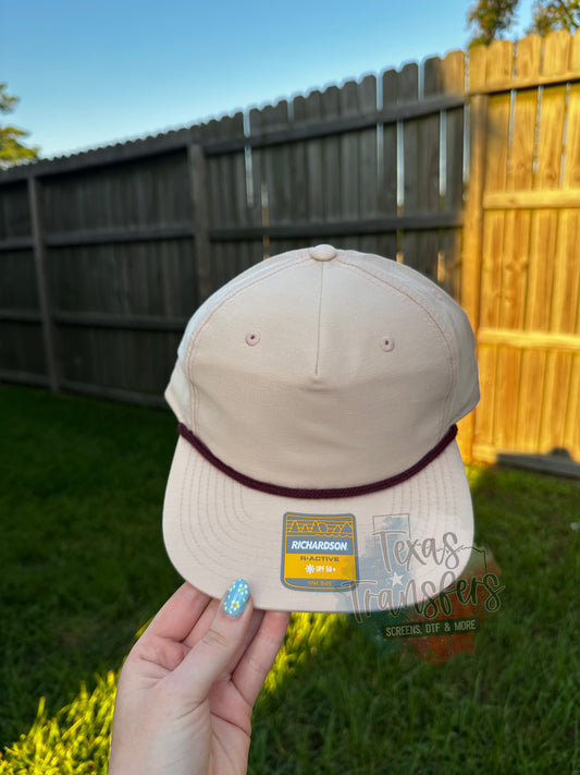 Dusty Pink Richardson Blank Hat