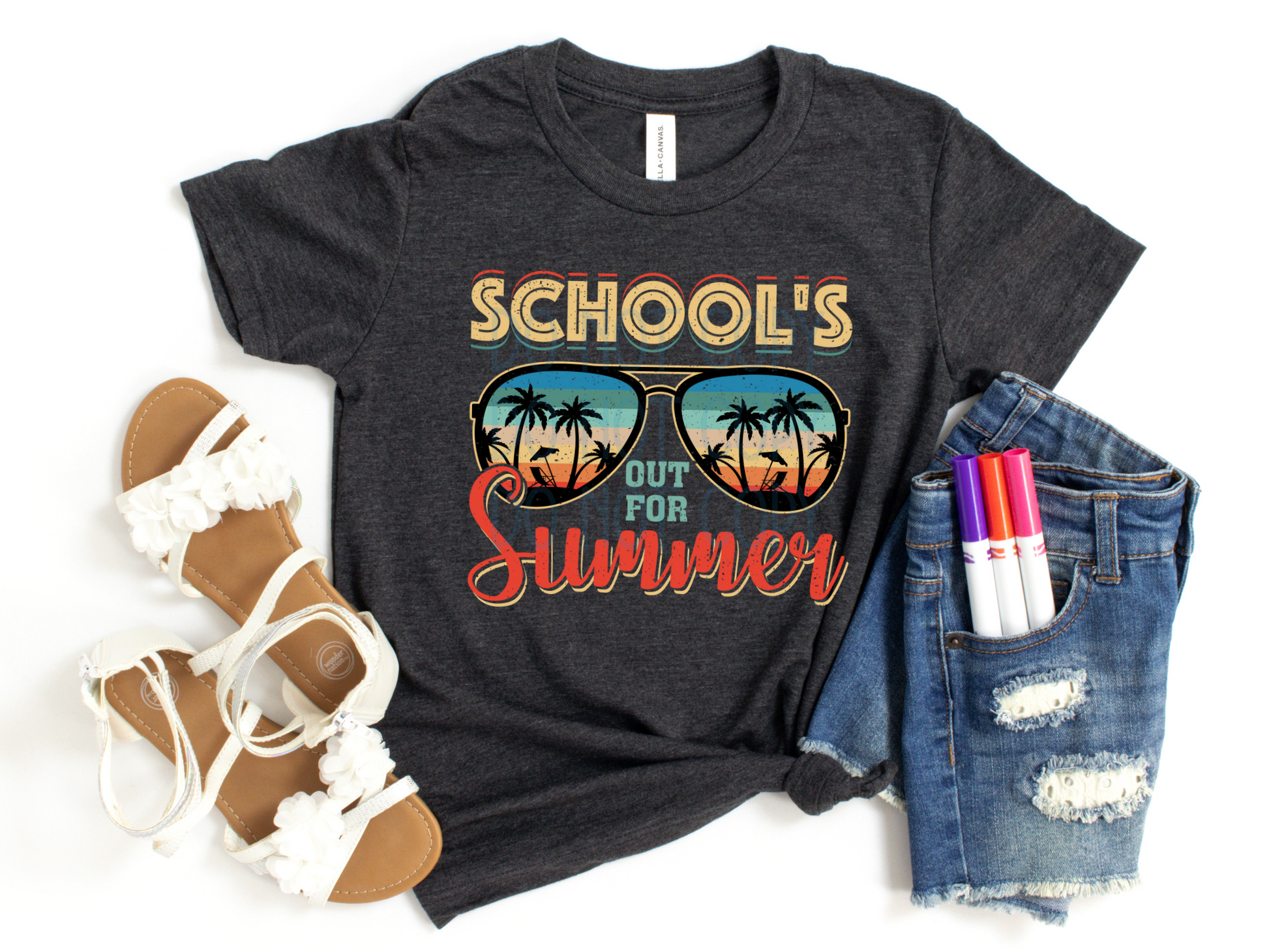 School's Out For Summer DTF - Texas Transfers and Designs