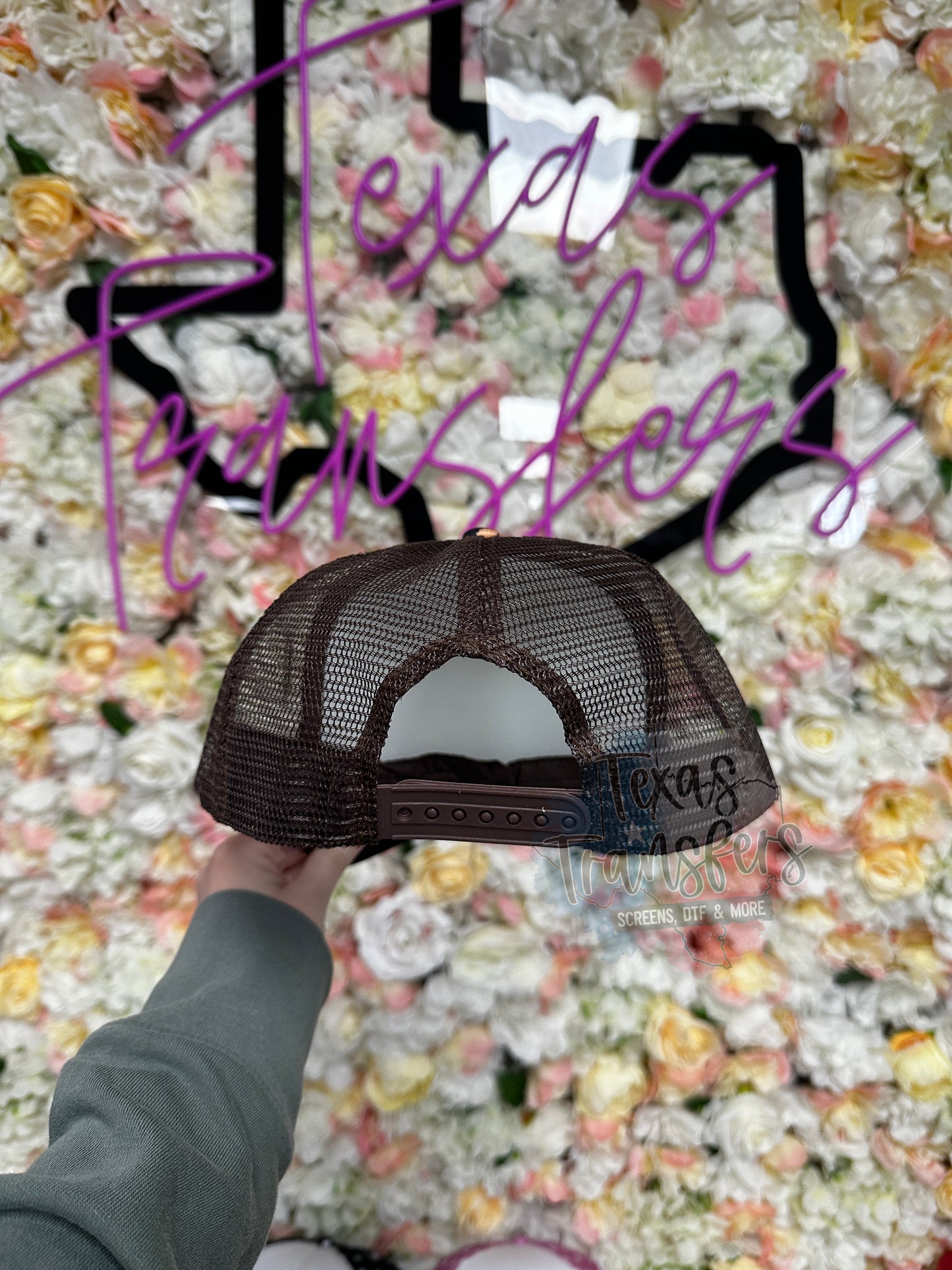 Leopard Brim/Brown Mesh Trucker Hat