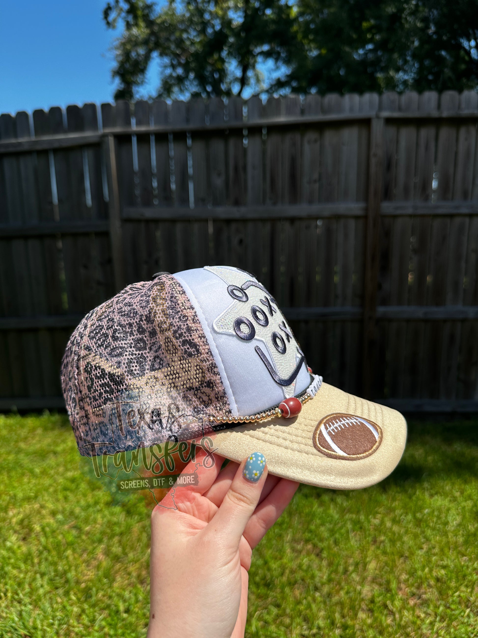 Game Day Play Book *Completed Hat* - Texas Transfers and Designs