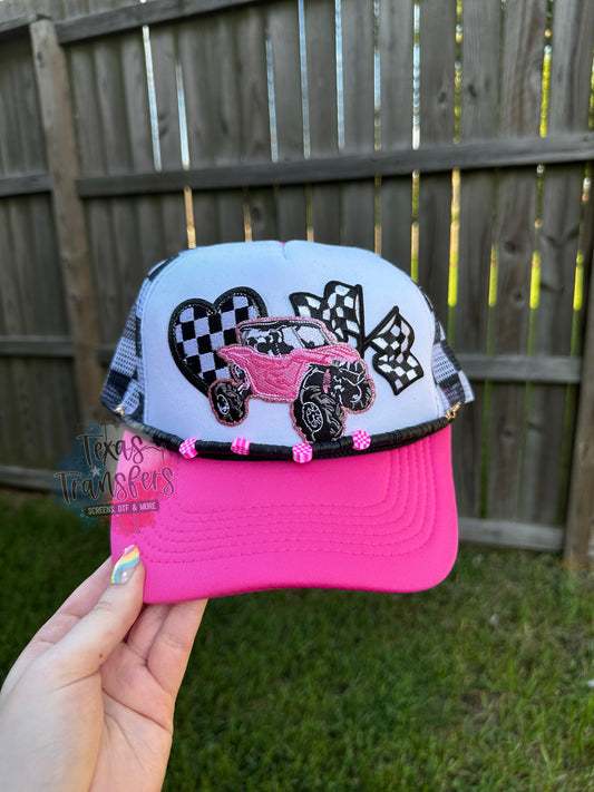 Side by Side *Completed Hat* - Texas Transfers and Designs