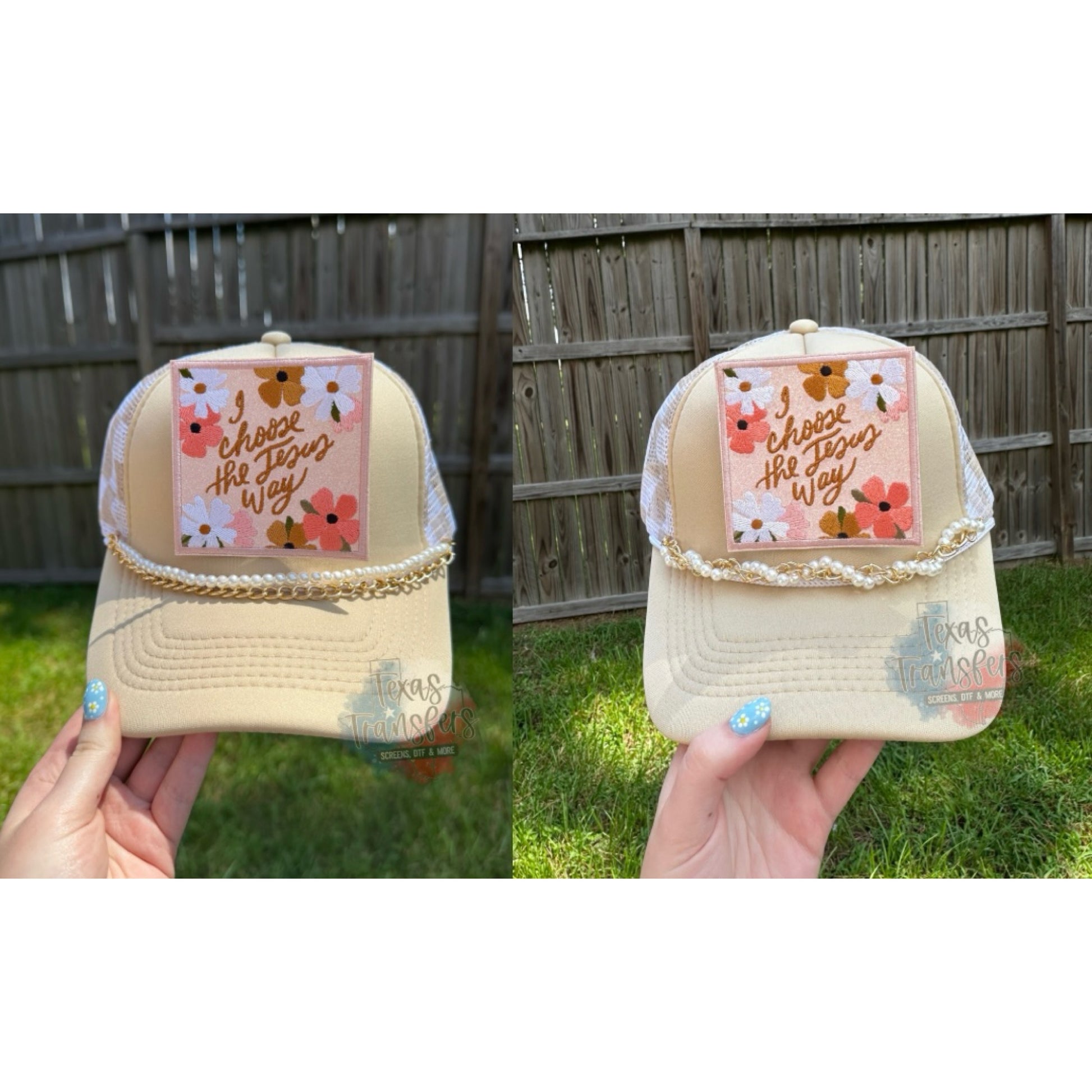Hat Chains (Multiple Options) - Texas Transfers and Designs