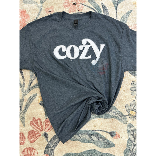 Cozy Fluffy Fuzzy XL Iron-On Patch