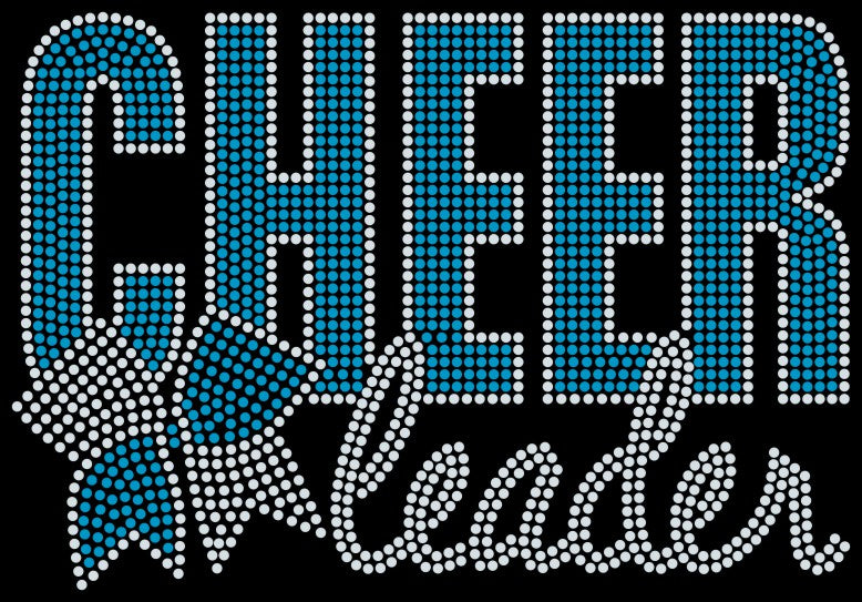 Cheer Leader Spangle Transfer - Texas Transfers and Designs