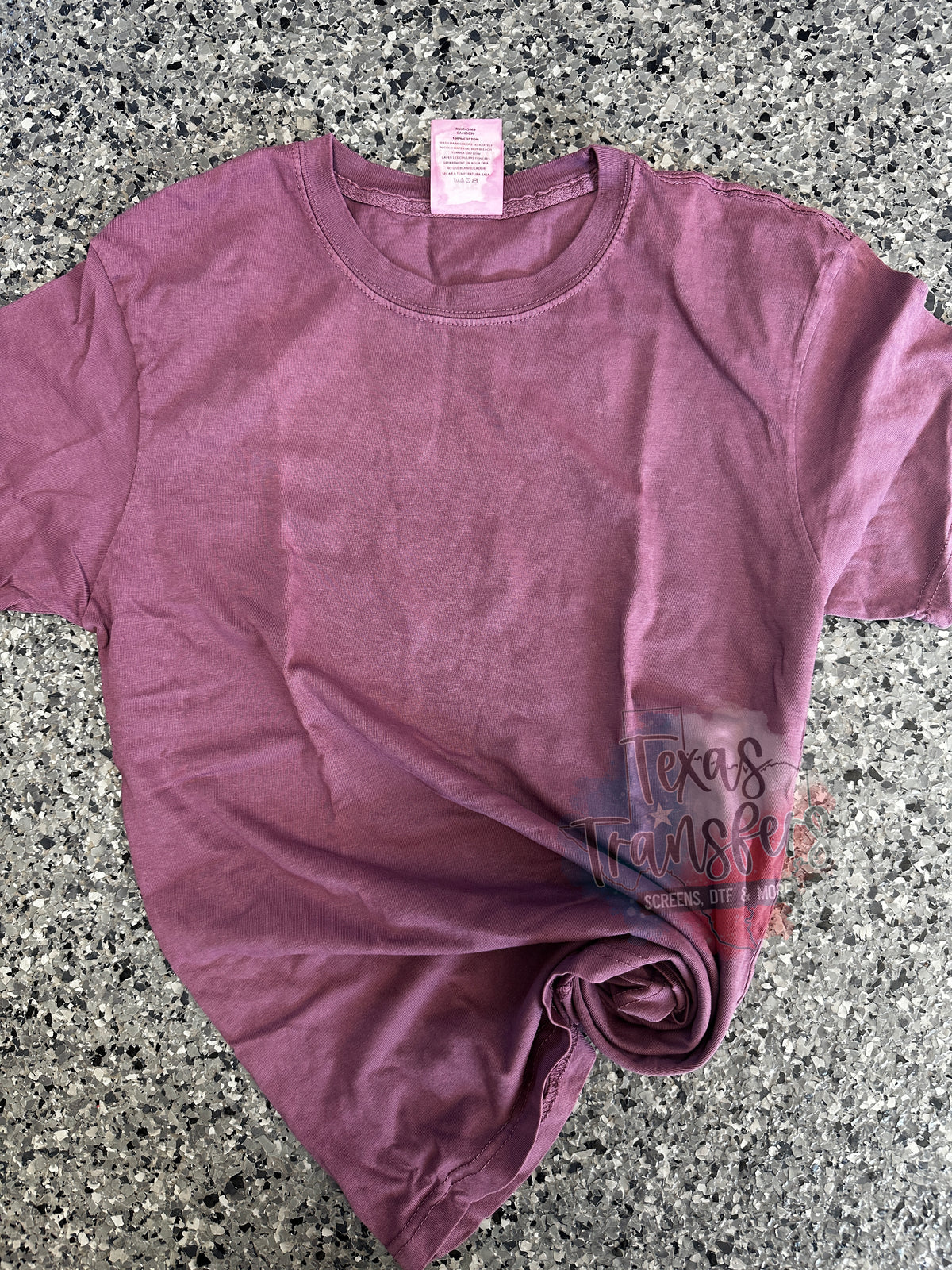 Plum Blank Comfort T-Shirt