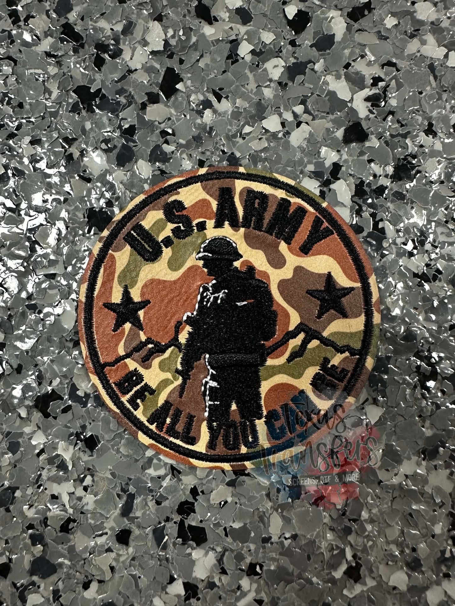 Army Iron-On Patch (Multiple Options)
