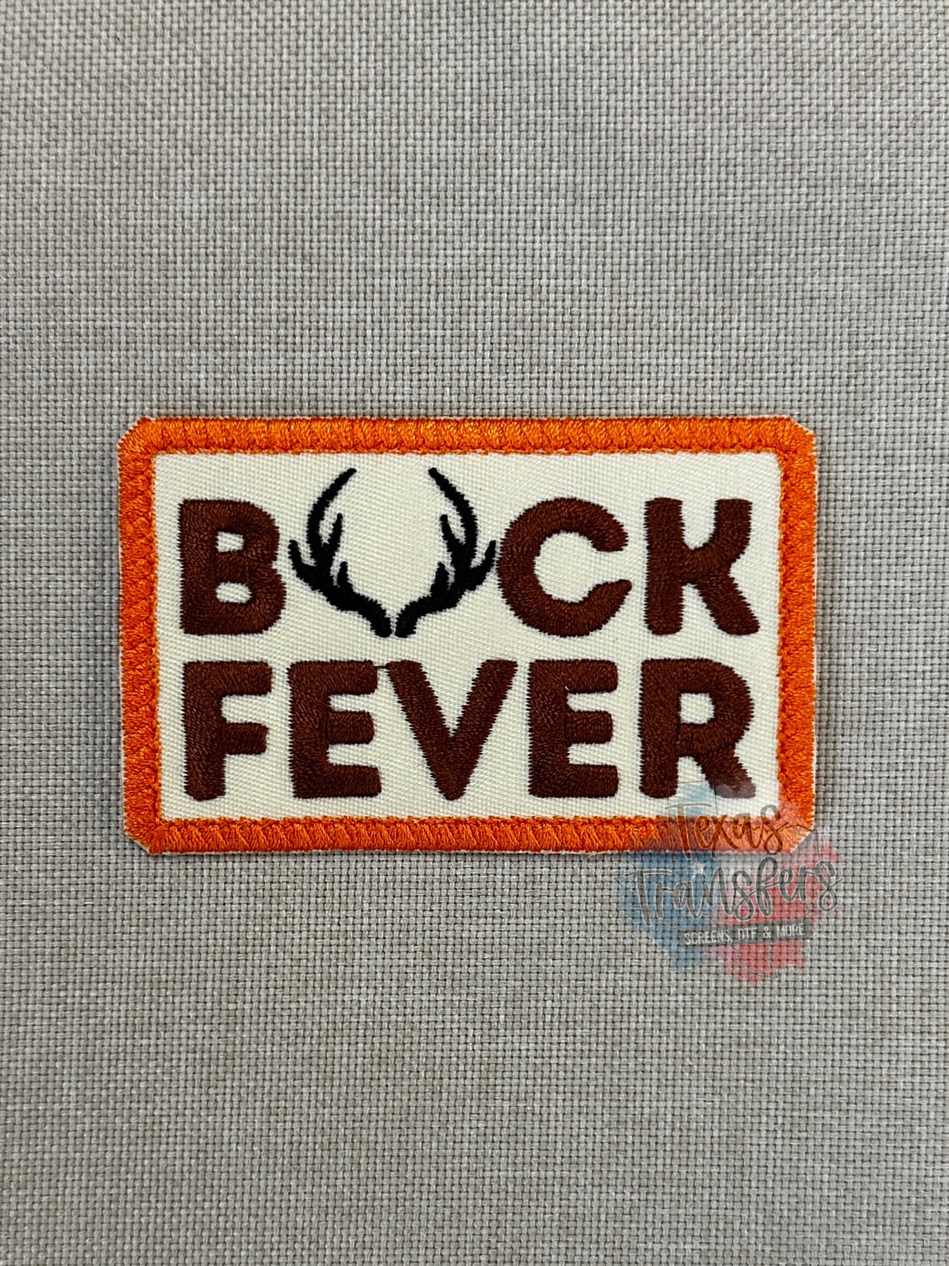 Buck Fever Iron-On Patch - Texas Transfers and Designs