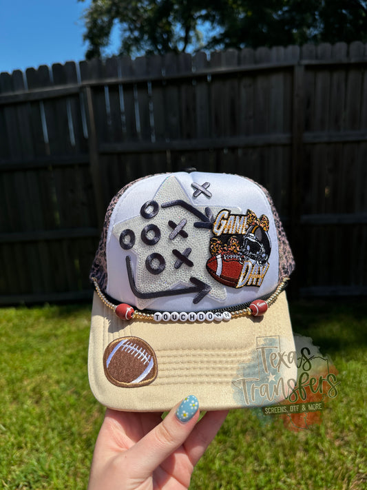 Game Day Play Book *Completed Hat* - Texas Transfers and Designs