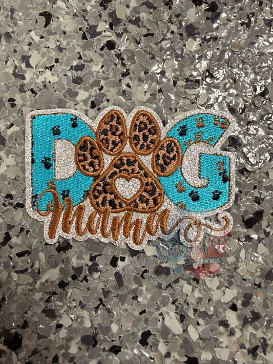Dog Mama Iron-On Patch - Texas Transfers and Designs