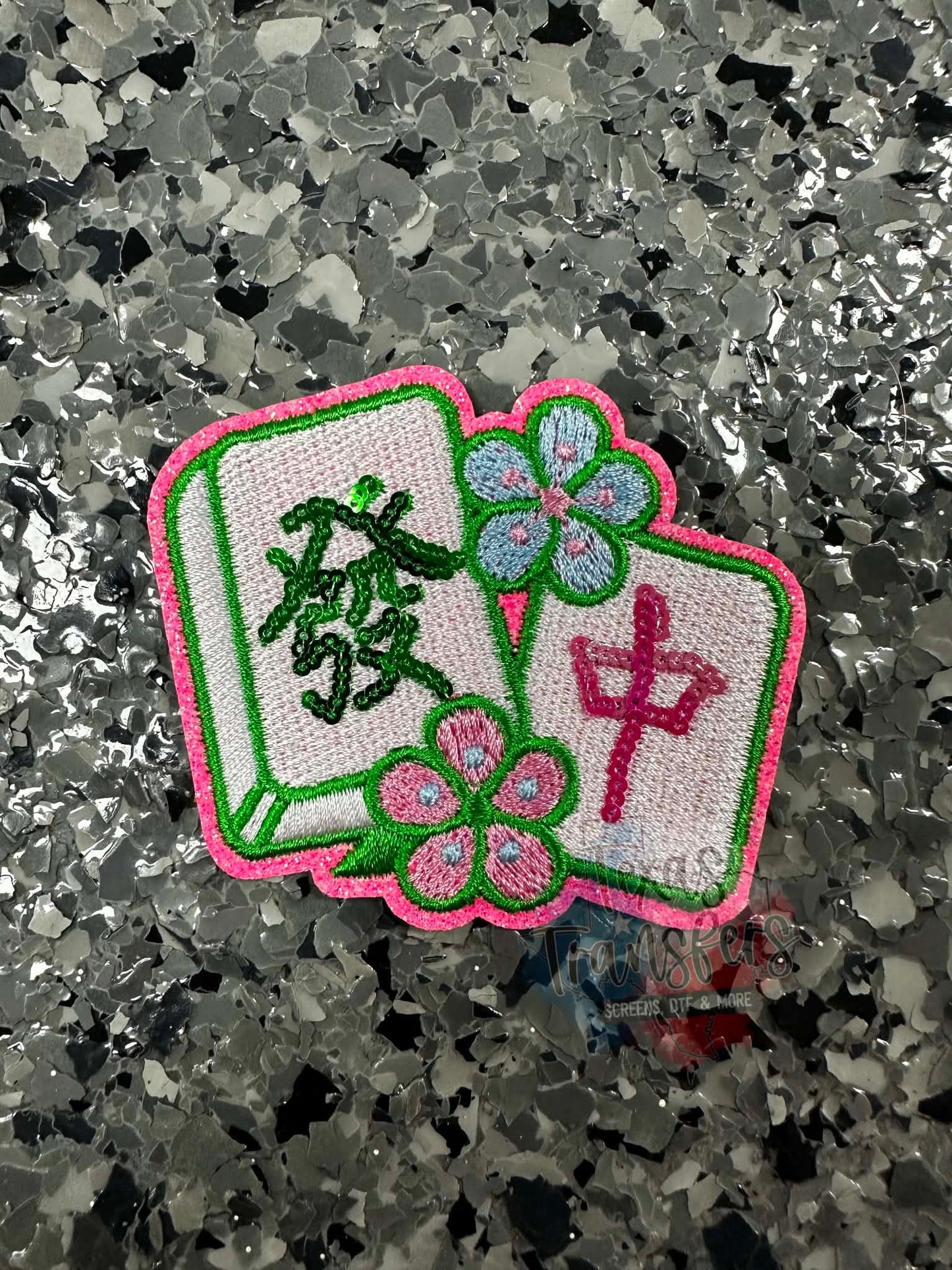 Mahjong Iron-On Patch (Multiple Options)