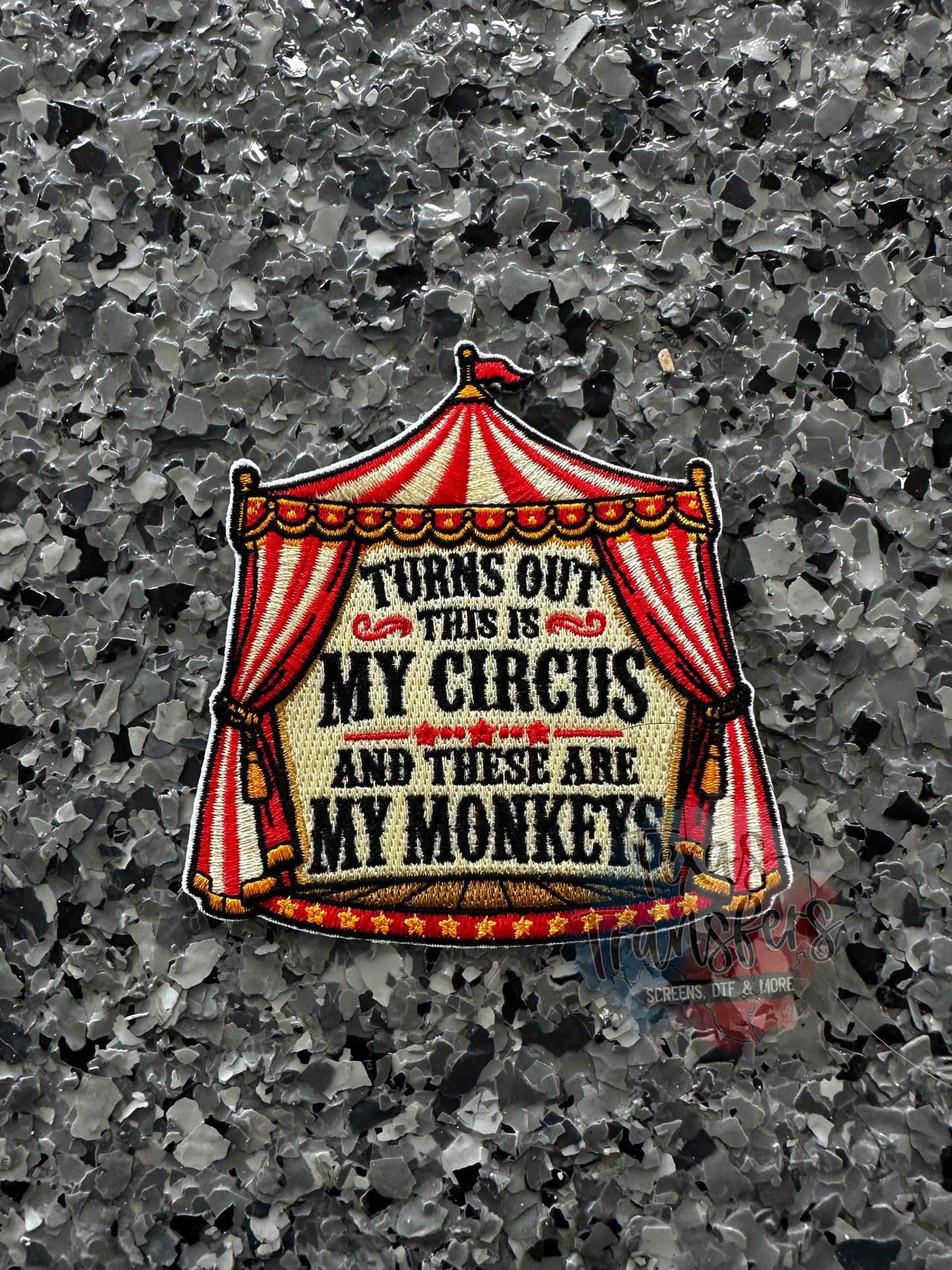 "This is My Circus" Iron-On Patch