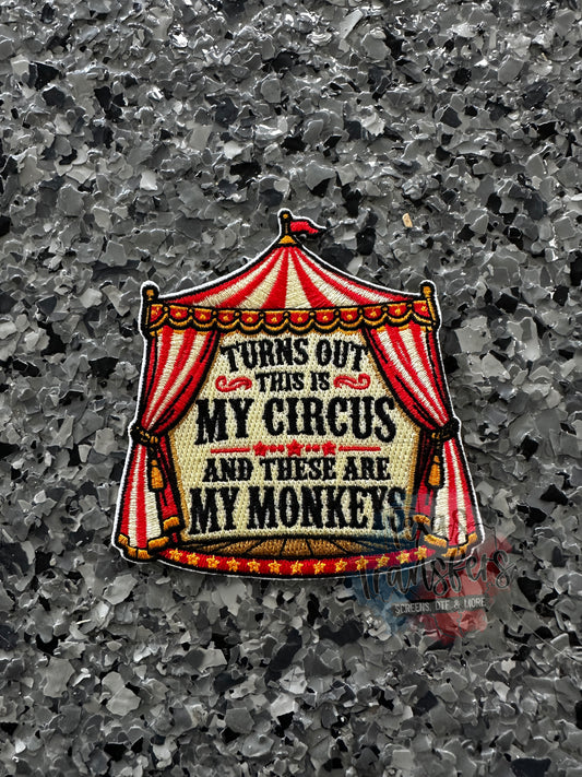 "This is My Circus" Iron-On Patch