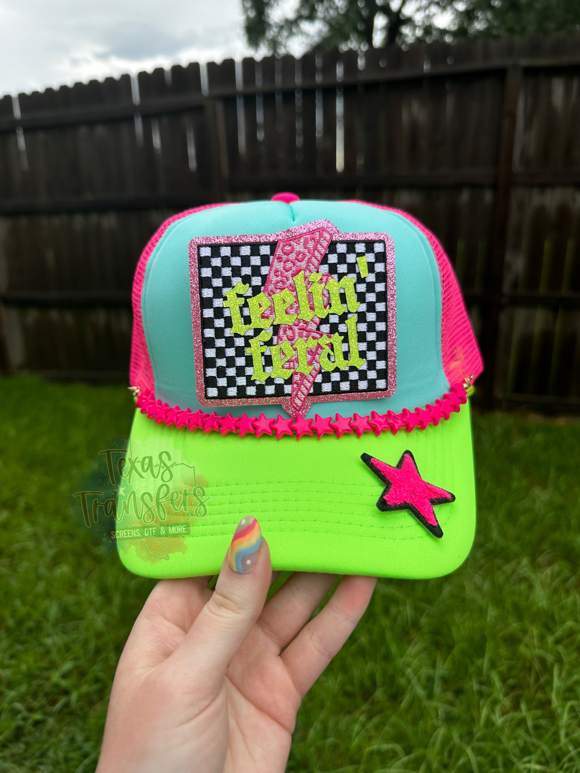 Feelin Feral *EXCLUSIVE* Iron-On PATCH - Texas Transfers and Designs