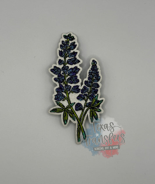 Blue Bonnet Iron-On PATCH - Texas Transfers and Designs