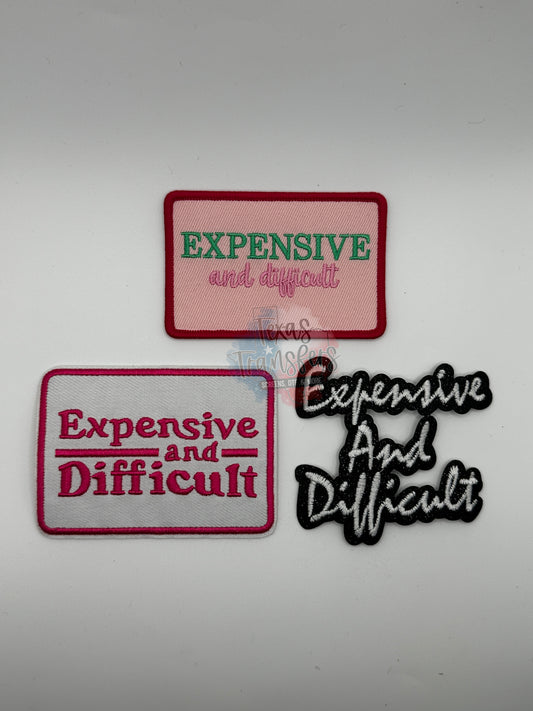 Expensive & Difficult Iron-On PATCH