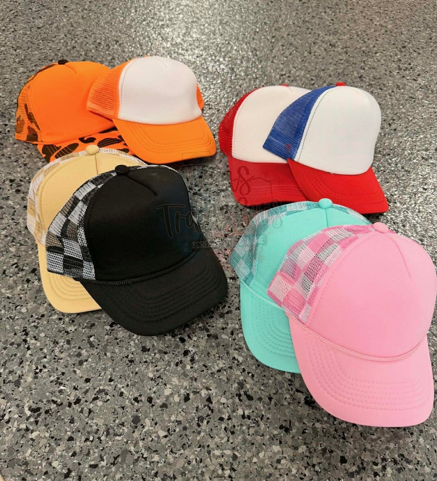 Youth Trucker Hat (Multiple Options) - Texas Transfers and Designs