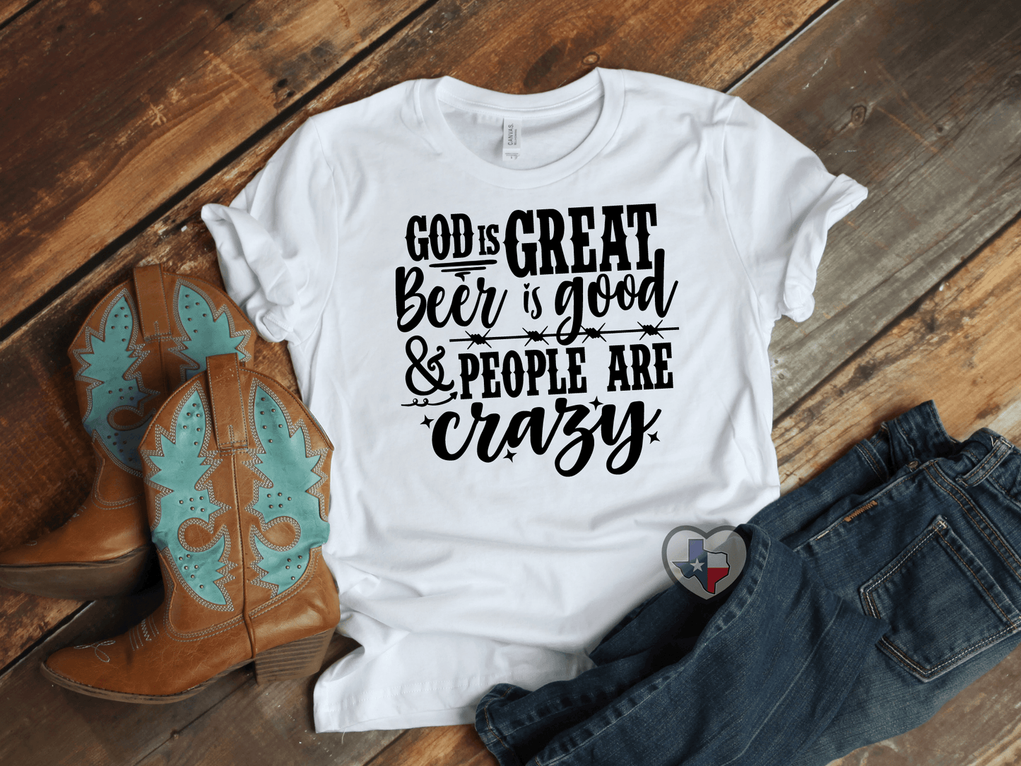 God is Great DTF - Texas Transfers and Designs