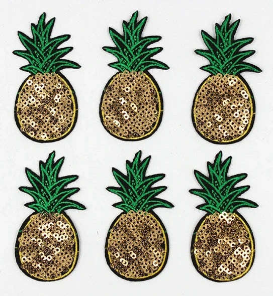 Sequin Pineapple Iron-On PATCH