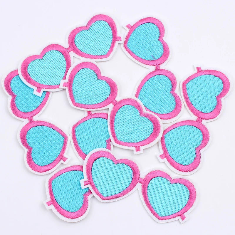 Heart Sunglasses Iron-On PATCH - Texas Transfers and Designs