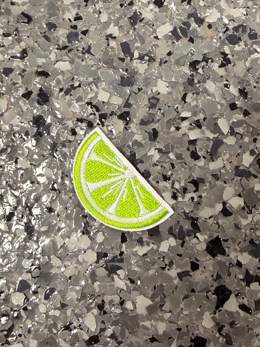 Lime Iron-On Patch - Texas Transfers and Designs