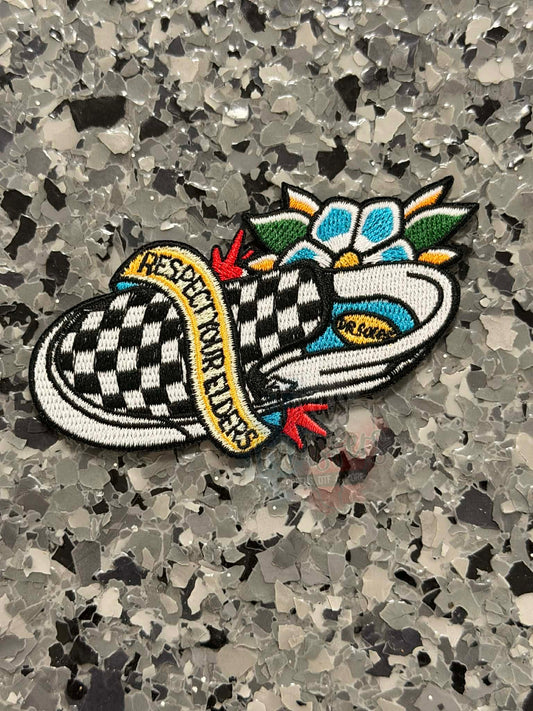 Respect Your Elders Iron-On Patch - Texas Transfers and Designs