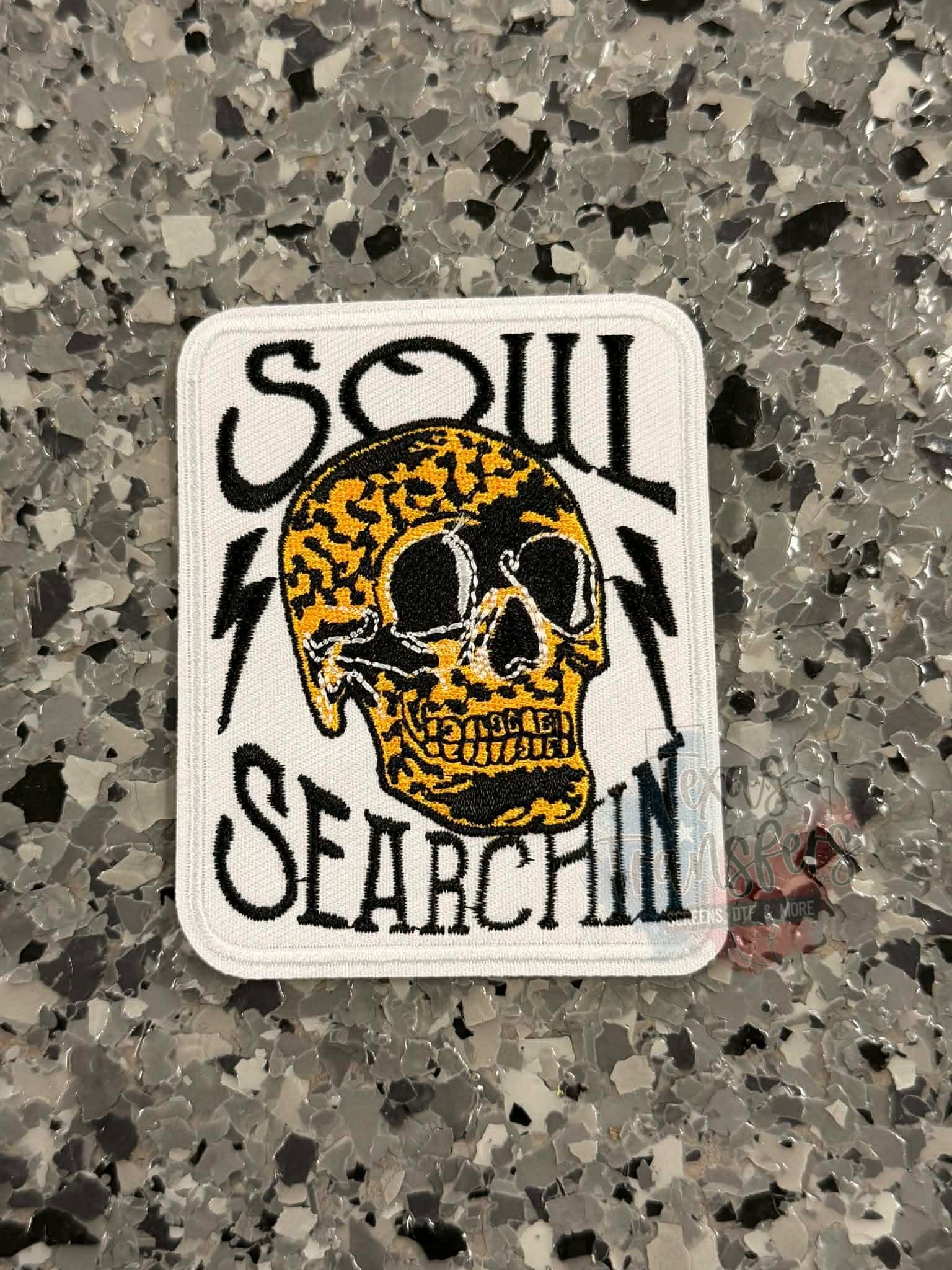 Soul Searchin Iron-On Patch - Texas Transfers and Designs