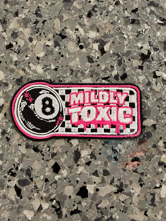 Mildly Toxic Iron-On Patch - Texas Transfers and Designs