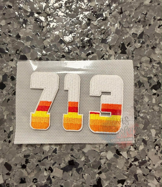 713 Iron-On Patch - Texas Transfers and Designs