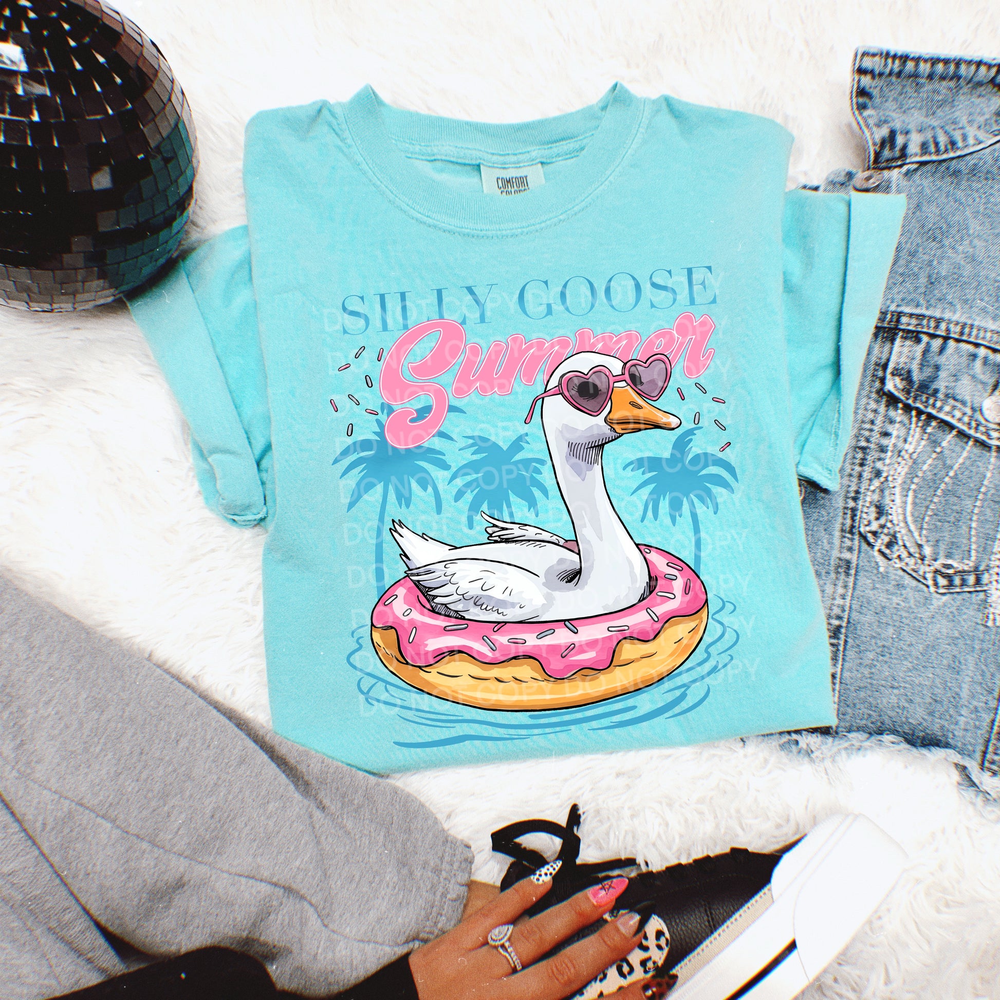 Silly Goose Summer DTF - Texas Transfers and Designs