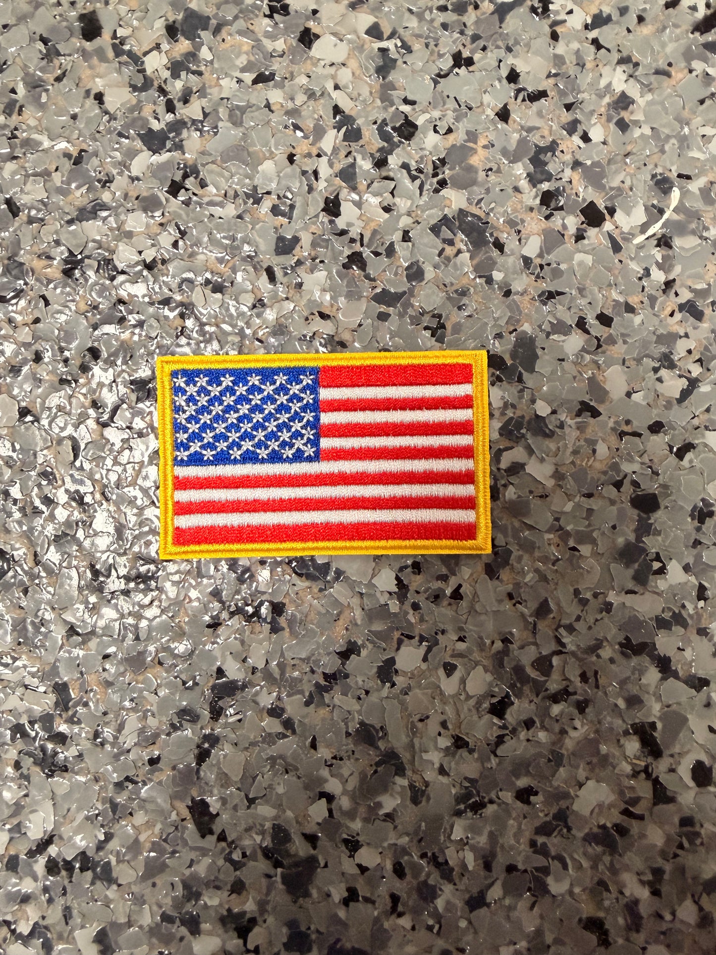 American Flag Iron-On Patch
