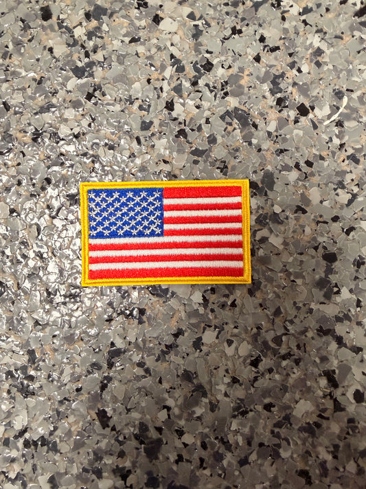 American Flag Iron-On Patch